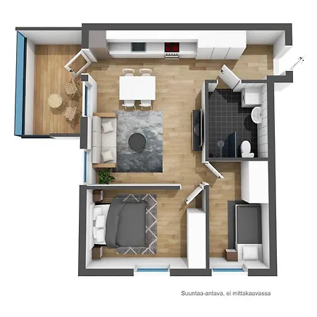 Apartamento Huhta Sport